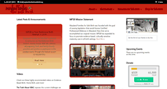Desktop Screenshot of marylandfamiliesforsafebirth.org